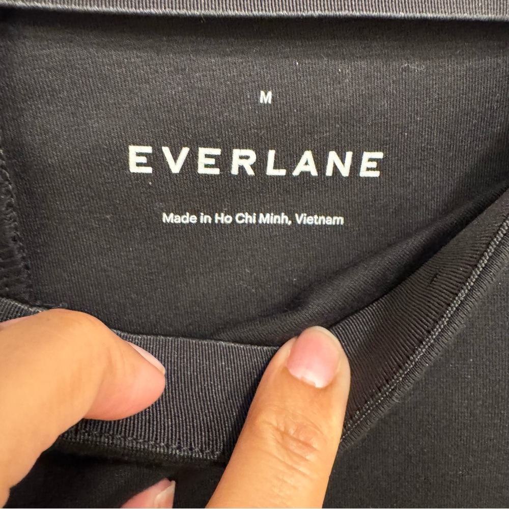 Everlane The Dream Kick Flare Ponte Pants Size M Black Neutral Office Casual - Picture 5 of 11